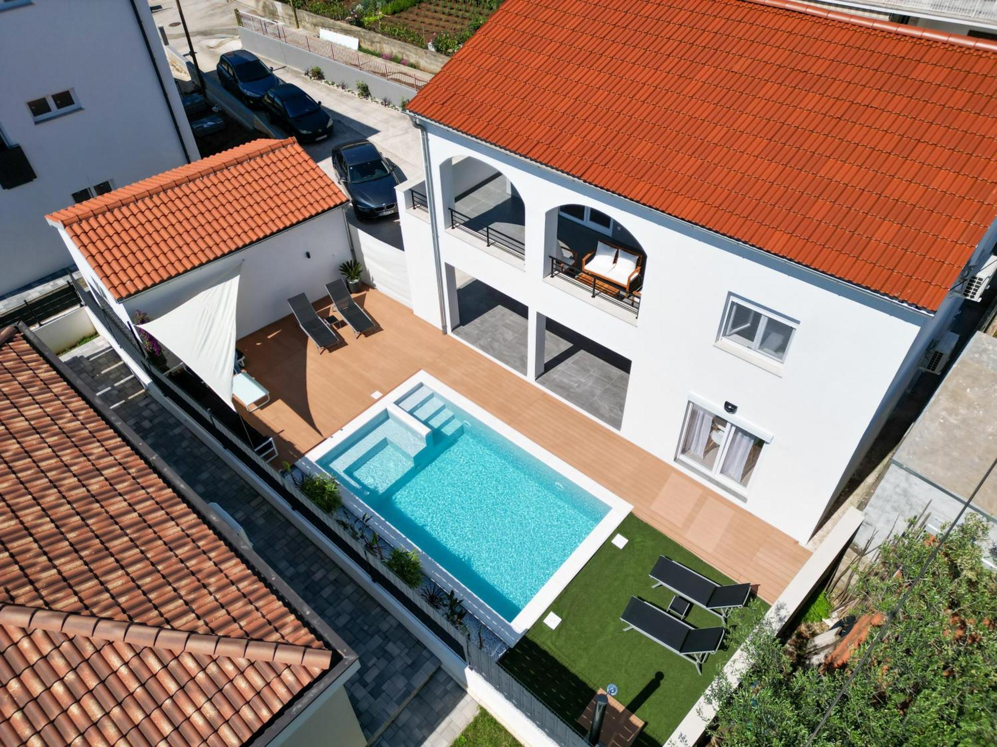 Bernie Apartments With A Pool Zara Esterno foto